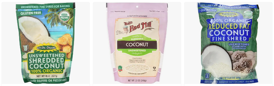 grated coconut